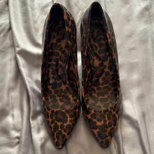 INC International Concepts Brown Leopard Heels
